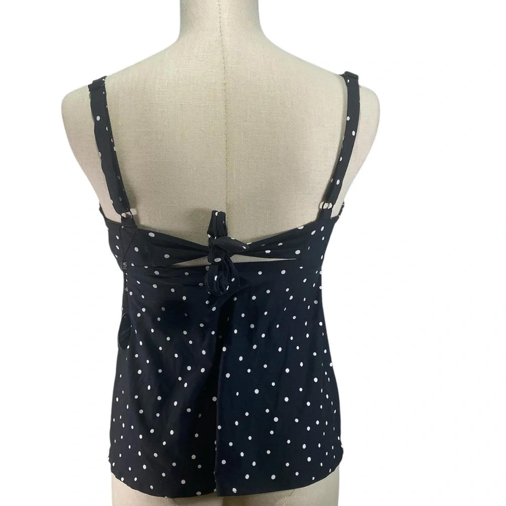 NWT Coco Reef Black and White One Piece Top Swimwear - Picture 2 of 11